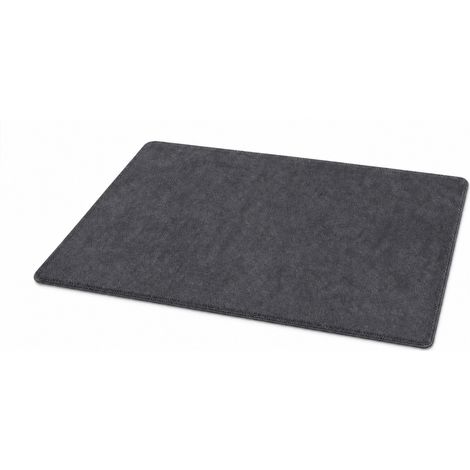 Marlow Rugs Living Room  Faux Wool Carpet Rebound Foam Non Slip Washable Grey (1/5)