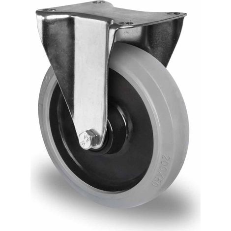 CASCOO Bockrolle ø 200 mm Serie R4E2 Doppelkugellager