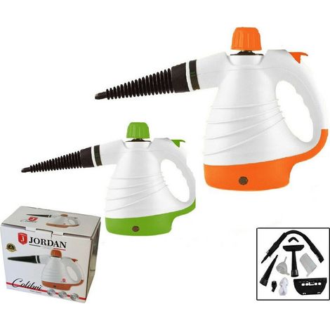 TRADE SHOP - Pulitore A Vapore Elettrico Portatile Multiuso 1050 Watt 400ml 105°c Accessori - (1/5)