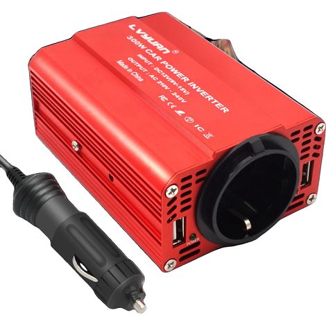 Inversor de onda sinusoidal modificada, múltiples protecciones de seguridad, 12V-220V-50Hz-UE (1/2)
