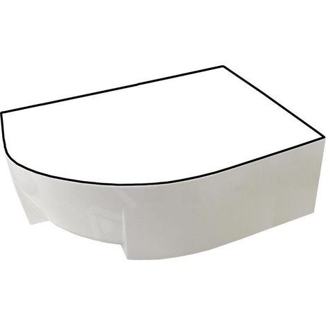 Ravak - Face avant pour baignoire Rosa 95, 1600 mm, droite, blanc CZ58100A00 (1/3)