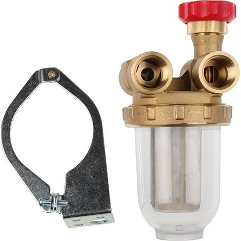 Filter Z 1/2-500 St Zweistrang mit Edelstahlsieb 100 µm, Anschluss G1/2 i - 493383 von Weishaupt