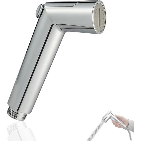 Bidé portátil, ducha para inodoro, pulverizador de presión ajustable para higiene personal y limpieza, ideal para inodoros y bidés (1/5)