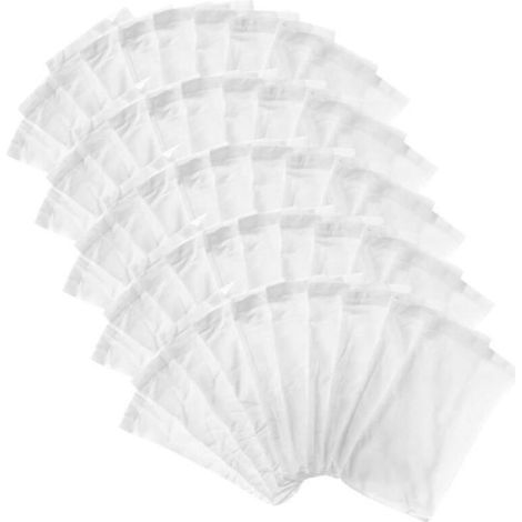 Sacs filtrants pour skimmer de piscine - pour le nettoyage des feuilles mortes (50 sacs par paquet, 2010cm) (1/5)