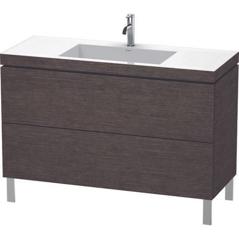 Lavabo para muebles Duravit L-Cube c-bonded con base de pie, (1/3)