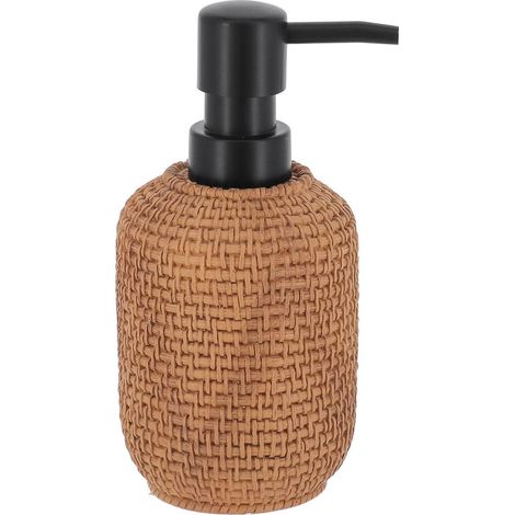 Seifenspender aus polyresin „adele“, 250 ml – dunkelnatur - Tendance