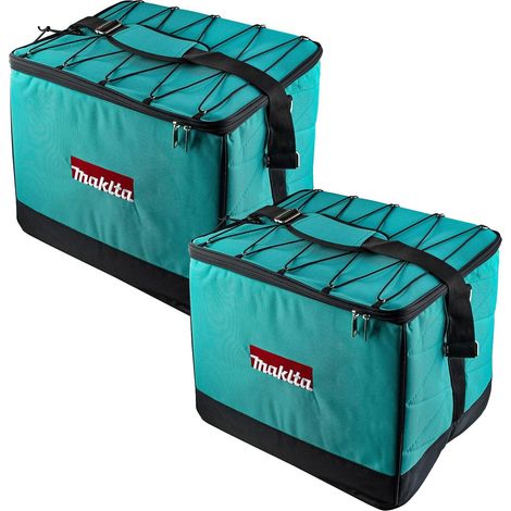 Makita 16"" 41cm Canvas Nylon Hard Base Tool Bag Toolbox Toolbag + Strap x 2 (1/5)