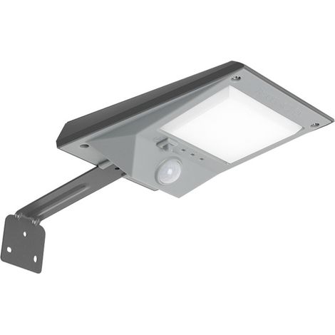 Lampe solaire d'extérieur à 18 LED avec détecteur de présence, applique murale pour jardin, cour ou aménagement paysager. (1/5)