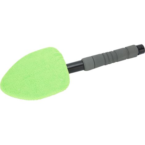 Nettoyeur de pare-brise en microfibre, outil de nettoyage de vitres de voiture, manche télescopique, essuie-glace pour voiture (1/5)