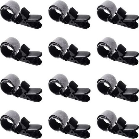 Festliche Fahnenmastclips, vielseitig einsetzbare, windfeste Clips (1/5)
