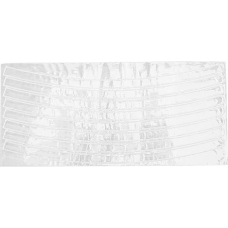 Autocollants Réfléchissants Pour Jantes De Vélo - Bande Décorative Argentée - Sécurité Cyclisme Nocturne - Lot De 6 Couleurs (1/5)