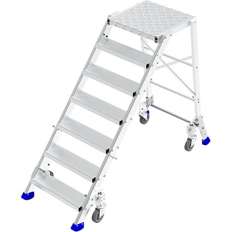 Plateforme 6 marches - Hauteur max. de travail 3.20m - ES306-R (1/4)