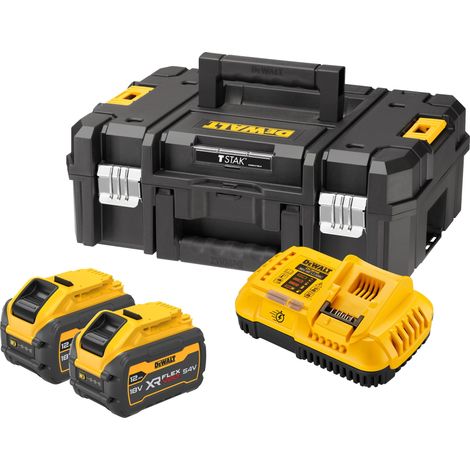 DEWALT Tabless Akku-Starter-Set, 216 Wh, DCB118XY2T