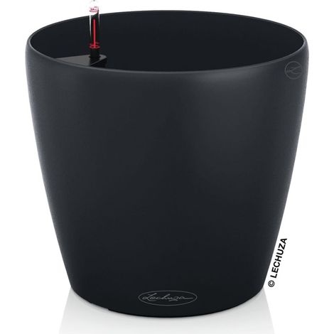 Lechuza Kräutertopf CUBE Color Ø 19 x 17 cm schiefergrau Blumentöpfe & Übertöpfe