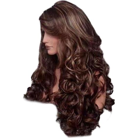 Extensions à clips pour cheveux longs et bouclés, perruque synthétique en cheveux humains.