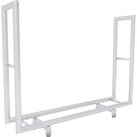 Porte-bûches Drake en métal style industriel Acier inoxydable (1/5)