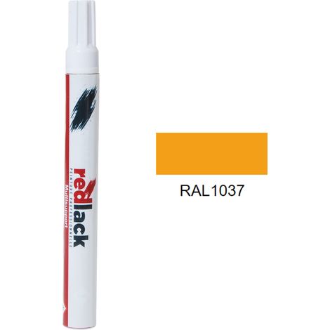 Feltro Vernice per ritocchi 8 ml – RAL 1037 – Giallo sole – satinata – multisupporto – Redlack