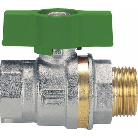 Vanne BS MF poignée papillon PN 40 nf 1/2" - EFFEBI SPA : 0825V404NF (1/2)