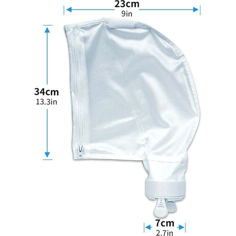 1 filtre de rechange pour robot nettoyeur de piscine Polaris 280480  sac filtrant multi-usages et accessoires inclus (1/4)