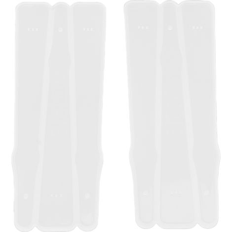 Deux moules en silicone pour éventail droit en résine époxy cristal, à monter soi-même, à vendre. (1/5)