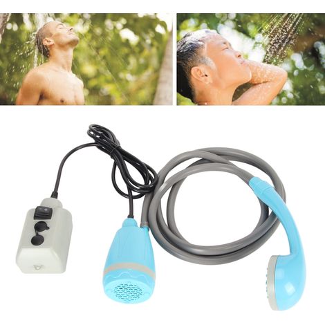 Douche avec chargement USB, pulvérisateur extérieur pratique et rapide pour le lavage de voiture et la douche. (1/5)