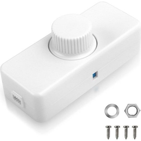 LED Light Dimmer 3W-100W Dimmer Switch and Rotary Dimmer 220-240V with Dimmable Smart Button for Dimmable LED Lamps etc. (1/5)