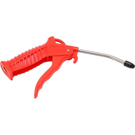 Pistolet à air haute pression, noyau en cuivre, buse de soufflage plastique pour compresseur pneumatique, nettoyage poussière (1/5)