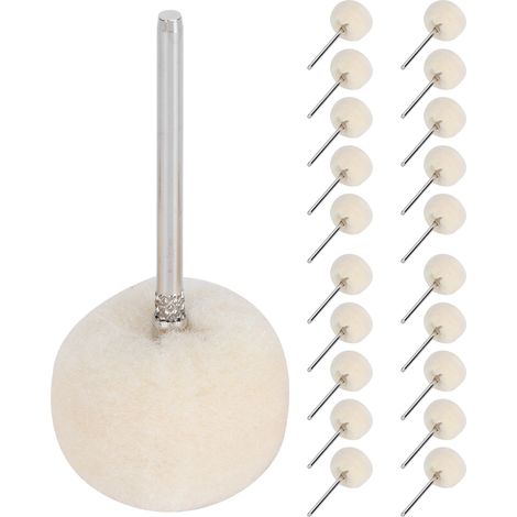 20Pcs Polishing Wheel Set Sponge Grinding for Jewelry Electric Grinder Accessories (1/5)