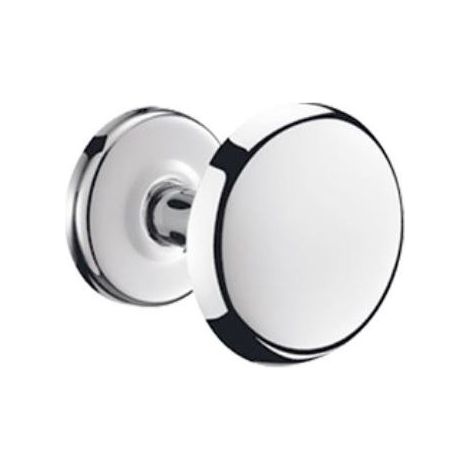Crochet Delabie HYPERECO 1 bouton acier inox 1.4301 poli brillant
