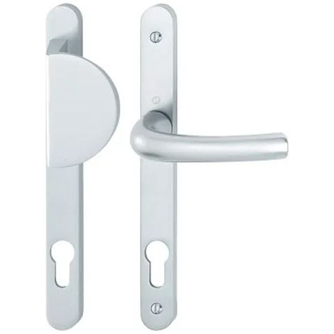 Manilla de puerta Hoppe ea92 aluminio 234 mm