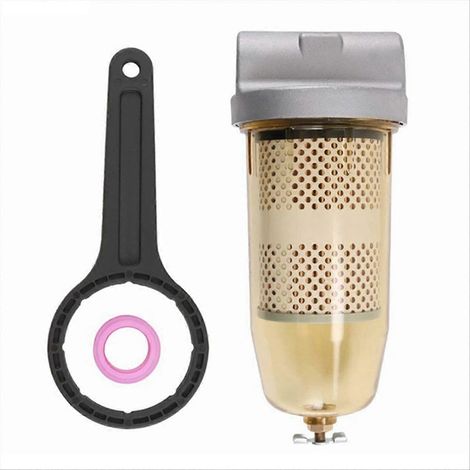 Réservoir de carburant complet avec clé pour filtre séparateur huile-eau (1/5)