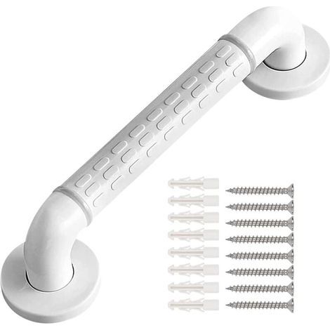Mains courantes antichute de sécurité pour salle de bain, rampes antidérapantes pour toilettes sans barrière, 30 cm (1/4)