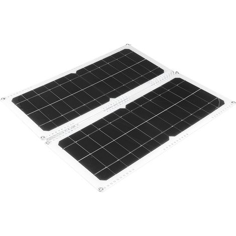Panneau solaire portable pliable monocristallin 20 W 12 V pour le camping et les voyages en plein air (1/5)