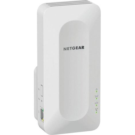 Netgear – Répéteur WiFi 6 Mesh AX1800 – Couvre jusqu'à 100 m² – Compatible box internet – Technologie bi-bande 2,4 GHz / 5 GHz – Taux de transfert 1000 Mbit/s (1/6)
