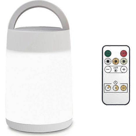 Wiederaufladbare Nachttischlampe mit Umgebungslicht und Augenschutz