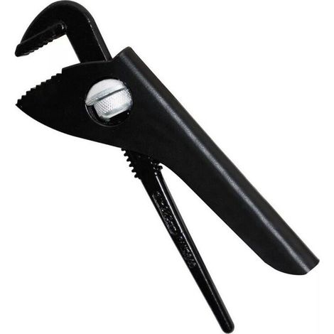 Clé À Tuyau Réglable - 225 mm - Pour Plombiers Et Bricoleurs - Accès En Espaces Restreints - 1 Pièce (1/2)
