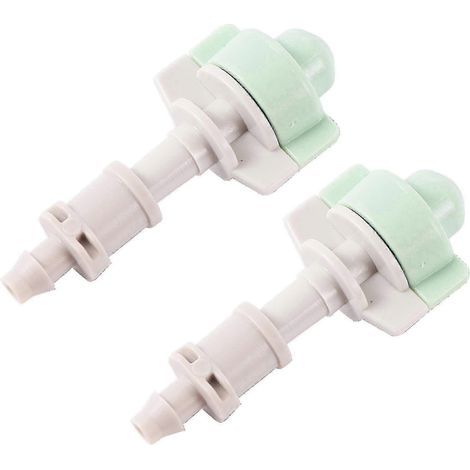 50 Pcs Garden Atomizing Micro Spray Nozzles for Greenhouse Irrigation, Humidification, Cooling & Disinfection Fogging