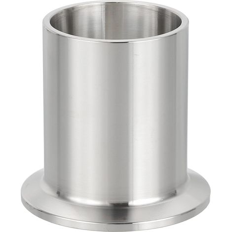 Raccord Hygiénique En Acier Inoxydable 304, Raccord De Tube A Longue Soudure Avec Manchon 1 1/2"(38mm) Connecteur Pour Tube OD 50.5mm Manchon Bride OD Pour Brasserie (1/5)