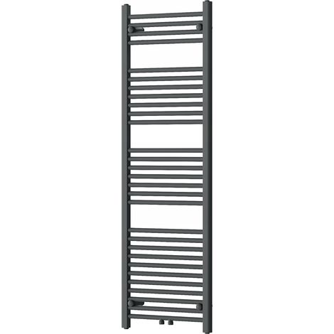 Radiador secatoallas eléctrico 626W 150x50x3cm, Gris (1/4)