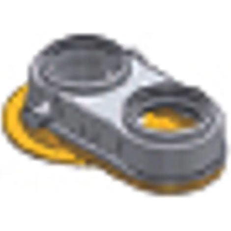Remeha Raccord d'échappement excentrique, 2 x DN 100, pour Quinta Ace 65-115, S101626