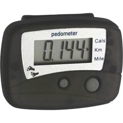 Podomètre Numérique Portable Noir avec Écran LCD Multifonctionnel, Compteur De Calories for La Marche en Plein Air, Équipement De Sport, Distance A9L3 Lecture Précise (1/5)
