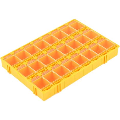 24-Fach-Aufbewahrungsboxen elektronische Komponenten aus Kunststoff (1/3)