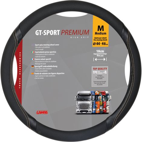 Gt-Sport, Coprivolante In Skeentex - M - D.44/46 Cm - Nero/Beige