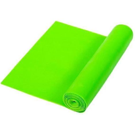 Lot de 3 bandes de résistance, bandes élastiques professionnelles sans latex pour exercices de yoga et de musculation (vert 15001500,35 mm) (1/4)