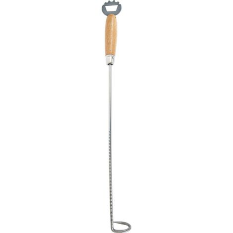 Schneider Wendeklaue PLUS Linkshänder Edelstahl mit Holzgriff Wendehaken/Flaschenöffner (1/5)