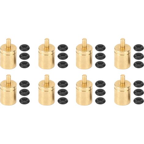 Adaptateur De Valve Pour Bouteille De Gaz - Connecteur Pour Réchaud De Camping - Accessoire Léger Et Durable - Lot De 8 Pièces (1/5)