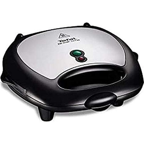 Tefal Piastra per sandwich SW614831 700W Numero di piastre: 3 Nero/Acciaio inossidabile (1/2)