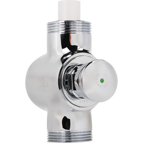 Presto – Robinet de chasse d'eau temporisé éclair diamètre 33 x 42 – Pour installations sanitaires – Bonne luminosité – Expédition rapide (1/10)