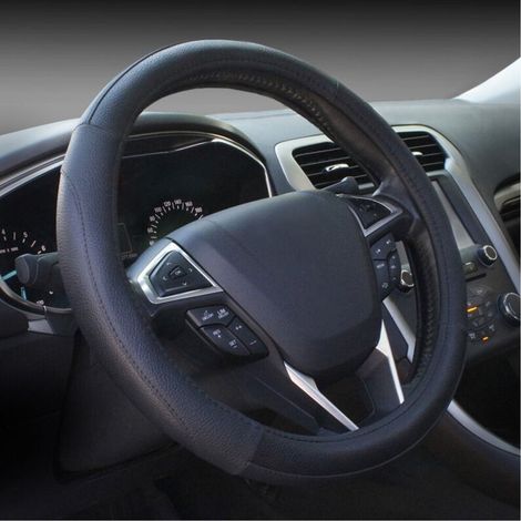 Couvercle Volant - Caoutchouc Souple - Diamètre 38 Cm - Pour Volant Voiture - 1 Pièce (1/4)