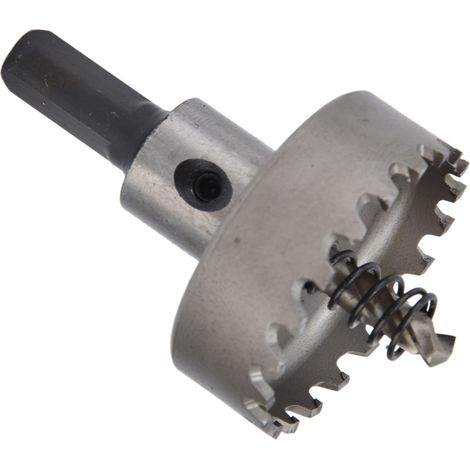 Jeu de scies cloches en carbure pour acier inoxydable et aluminium, tige triangulaire antidérapante, 45 mm, 20 dents (1/5)